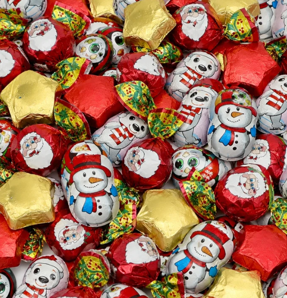Milk Chocolate Praline Christmas Assortment