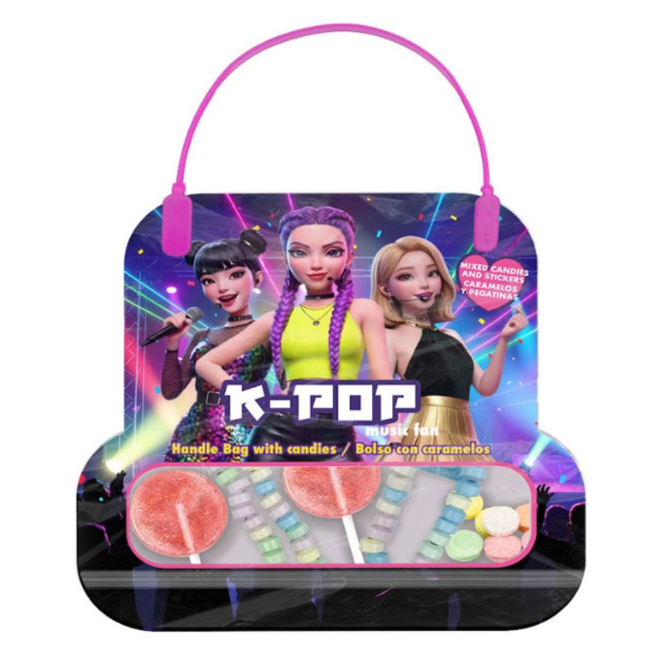 K-Pop Music Fan Handbag with Candy 70g