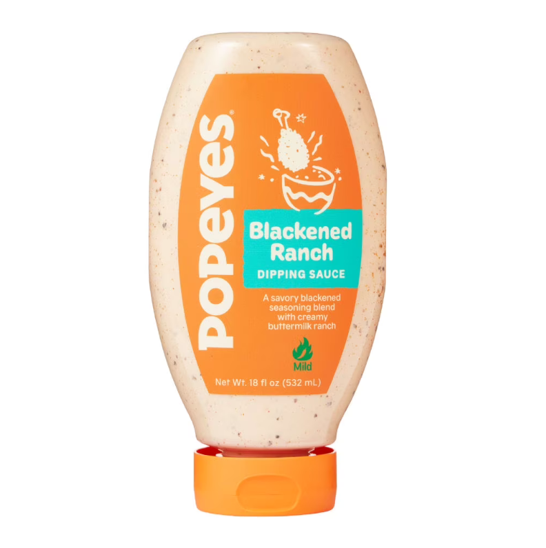 Popeyes Blackened Ranch Dipping Sauce 473ml