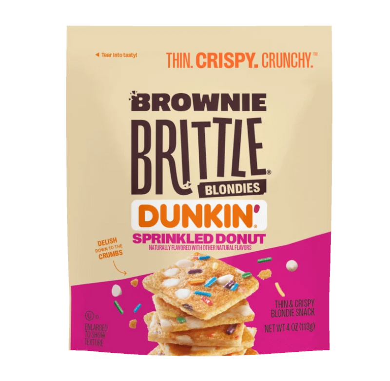 Sheila G'S Brownie Brittle Dunkin Sprinkled Donut Blondie 113g