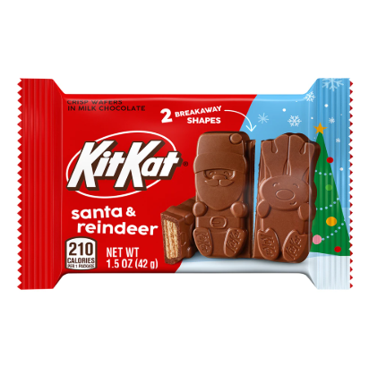 Kit Kat Santa & Reindeer 42g