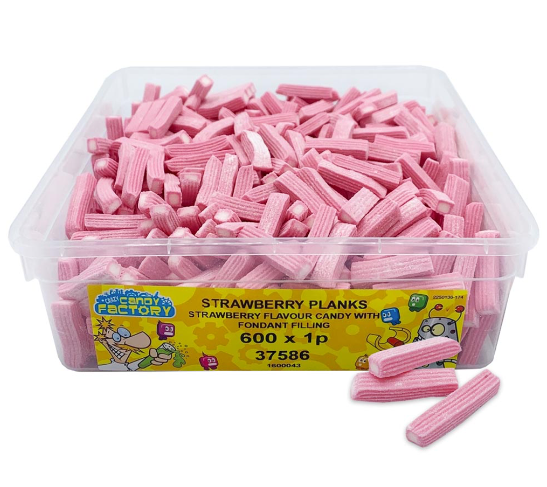 Crazy Candy Factory Strawberry Planks Tub