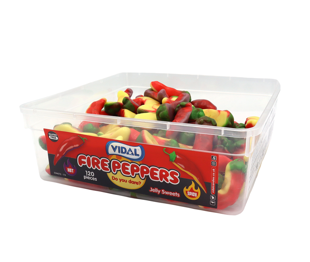 Vidal Fire Peppers Tub 780g