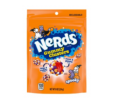 Nerds Gummy Clusters Spooky Halloween Candy 226g