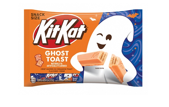 Kit Kat Halloween Ghost Toast Cinnamon Chocolate Bars 305g