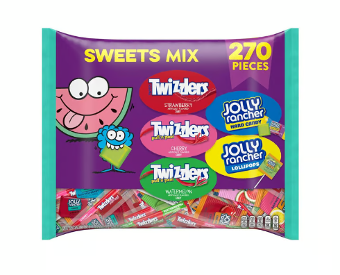 Twizzlers and Jolly Ranchers Assortment Candy Mix 270 Pieces