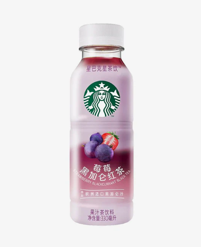 Starbucks Strawberry Blackcurrant Black Tea 330ml