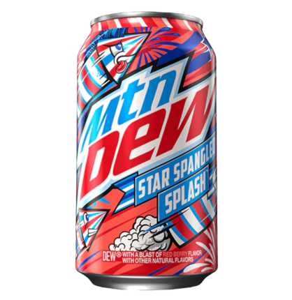 Mountain Dew Star Spangled Splash 355ml