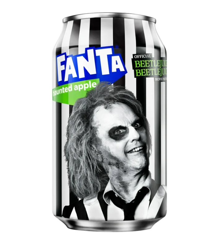 Fanta Haunted Apple x Beetlejuice 355ml