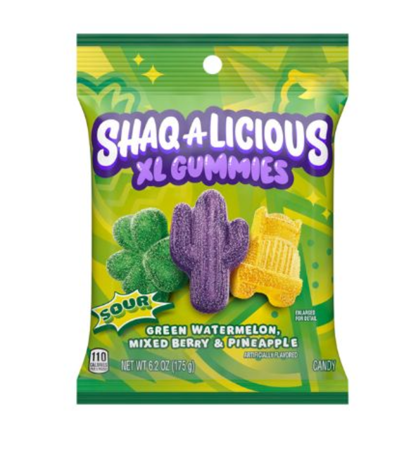 Shaqalicious XL Sour Gummies 175g