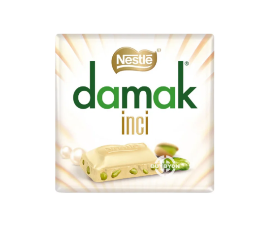 Damak White Chocolate Pistachio Bar 60g