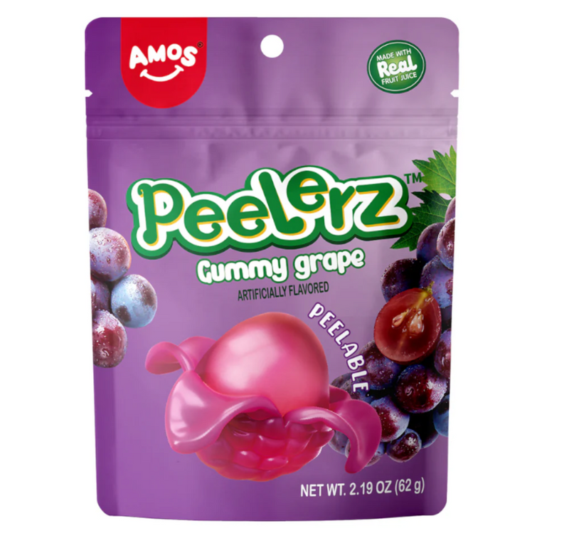 Amos Peelerz Gummy Grape 170g