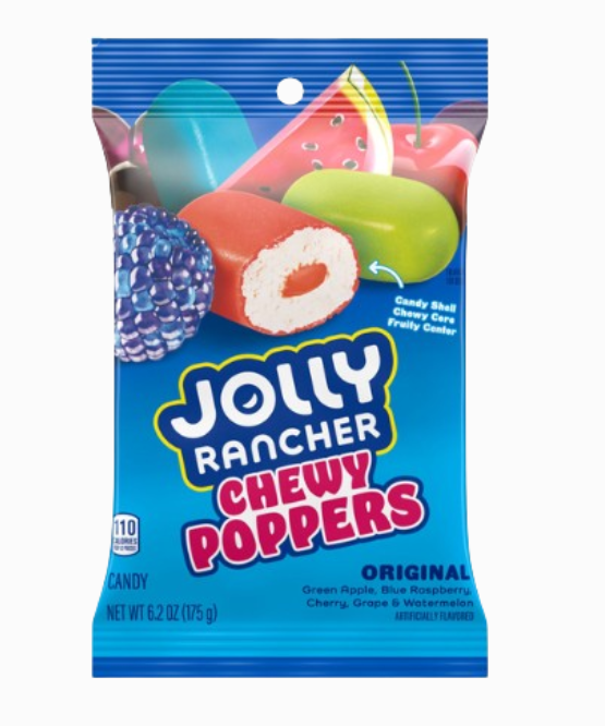 Jolly Rancher Chewy Poppers 175g