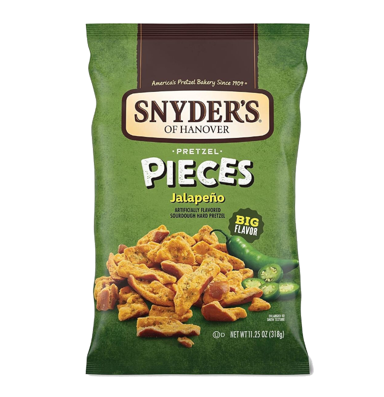 Snyder's Pretzel Pieces Jalapeno 318g