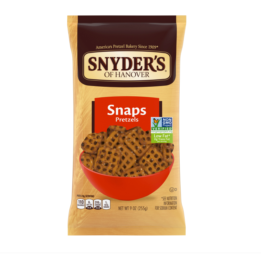 Snyder’s Pretzel Snaps 255g