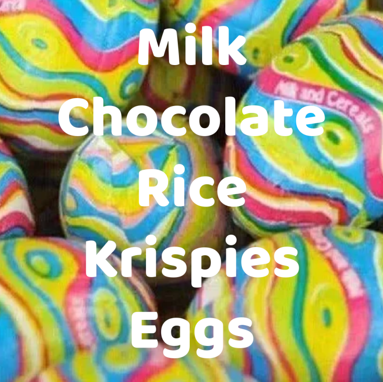 Milk Chocolate Rice Krispies Creme Filled Eggs