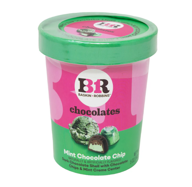 Baskin Robbins Chocolates Mint Chocolate Chip 142g