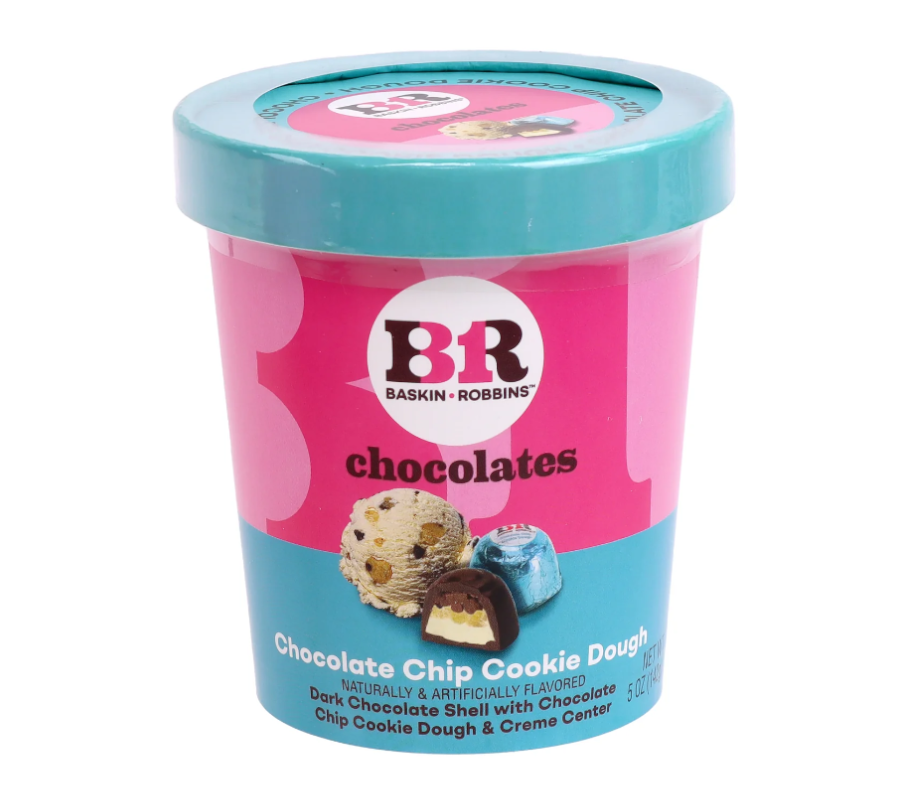 Baskin Robbins Chocolates Chocolate Chip Cookie Dough 142g