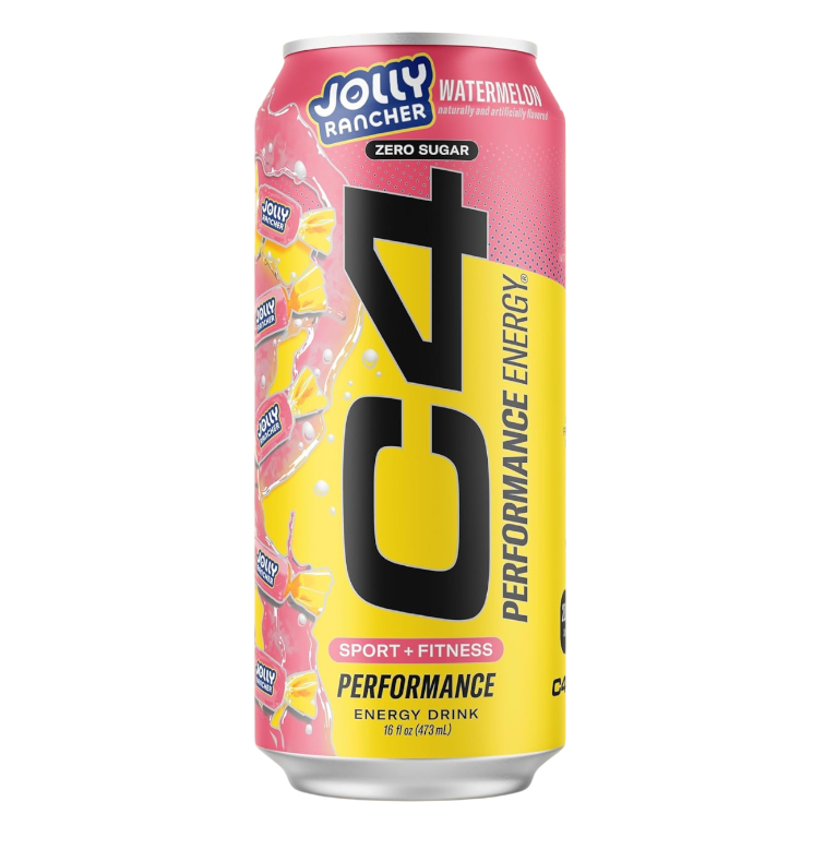 C4 Zero Sugar Energy x Jolly Rancher Watermelon 473ml