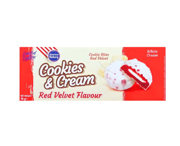 American Bakery Red Velvet Cookies & Cream 96g