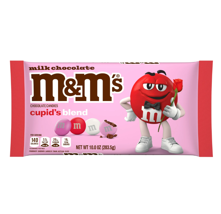 M&M's Milk Chocolate Cupid's Blend Valentine's Day Candy 283g