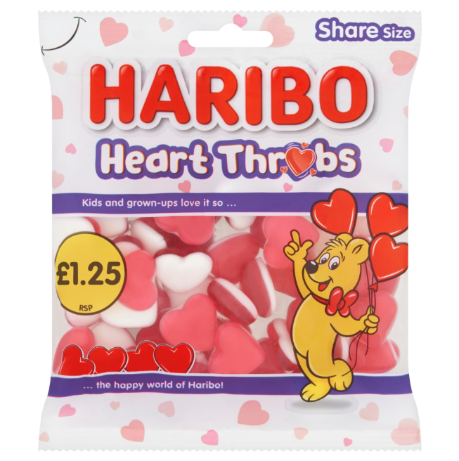 Haribo Heart Throbs 140g