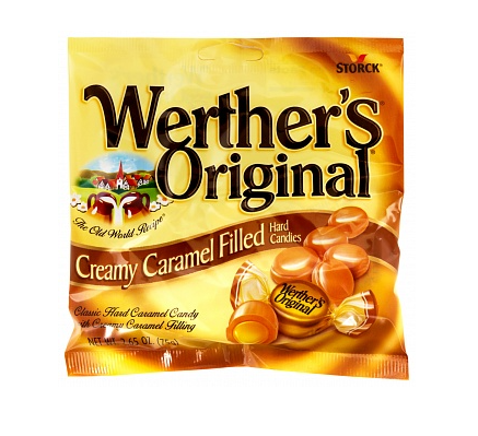 Werther's Creamy Caramel Filled Hard 75g