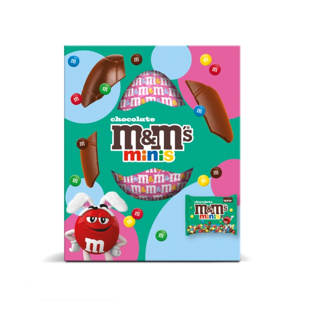 M&M's Minis Milk Chocolate Medium Easter Egg 97g