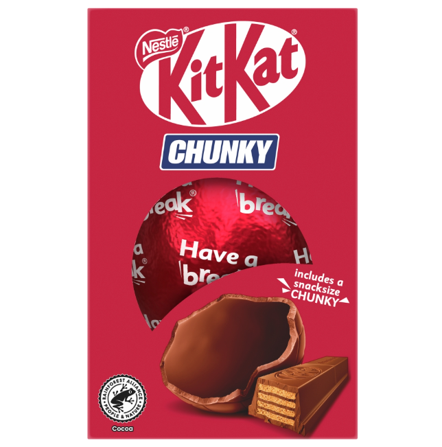 Kit Kat Chunky Milk Chocolate Medium Easter Egg 110g