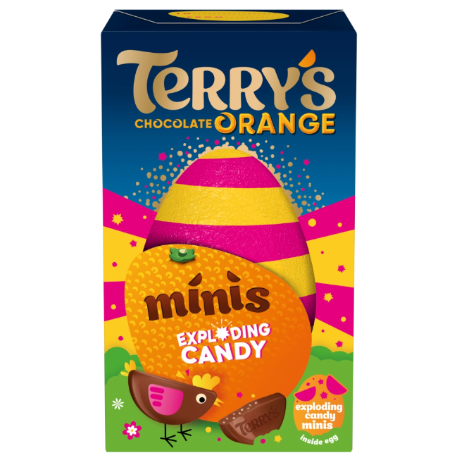 Terry's Chocolate Orange Minis Exploding Candy 91g