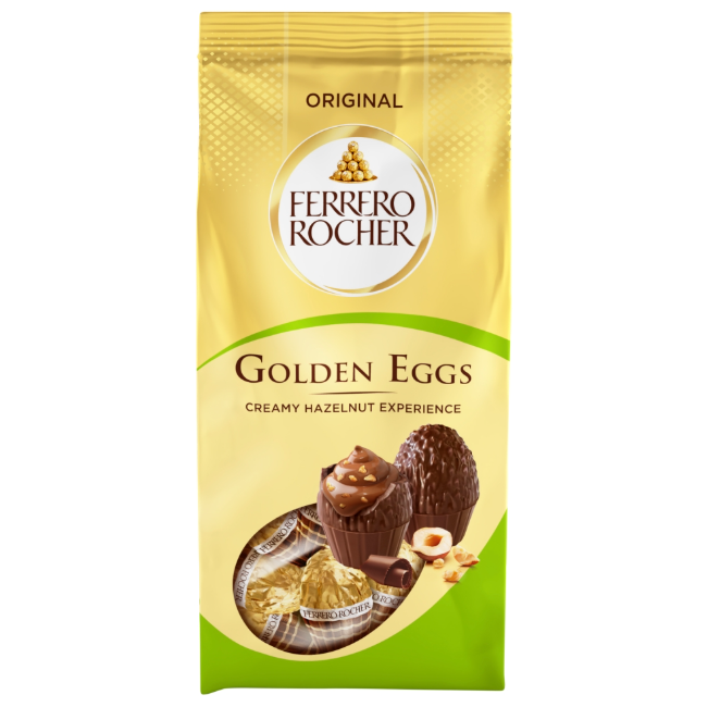 Ferrero Rocher Original Golden Eggs Bag 90g