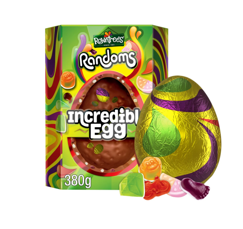 Rowntrees Randoms Inclusion Egg 380g