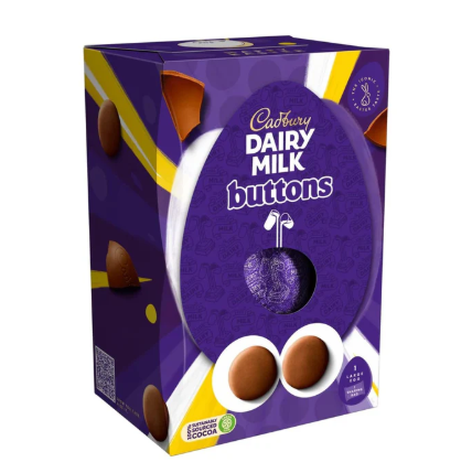 Cadbury Dairy Milk Buttons Egg 195g