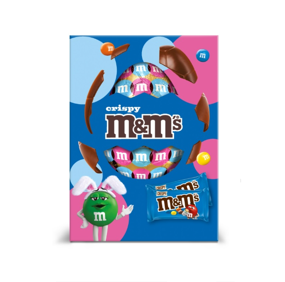 M&M's Crispy Milk Chocolate Large Easter Egg 192g