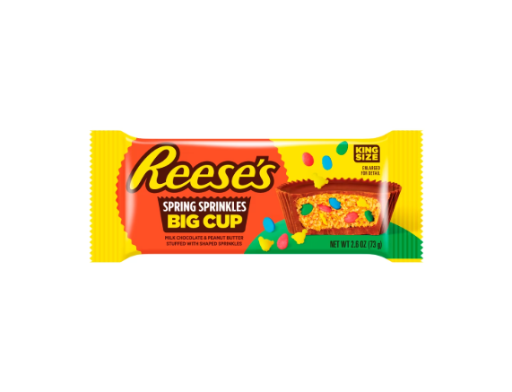 Reese's Peanut Butter Sprinkles Big Cup Kingsize 73g