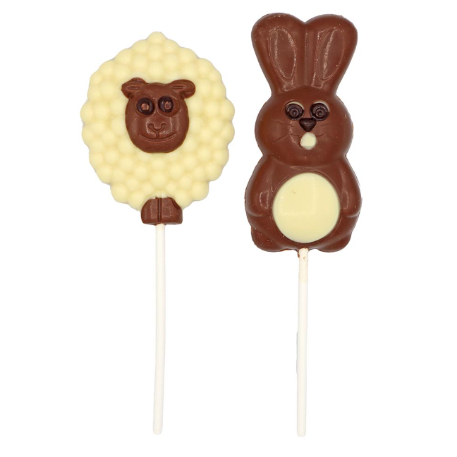 Stockley's Easter Milk Chocolate Lollipops 30g