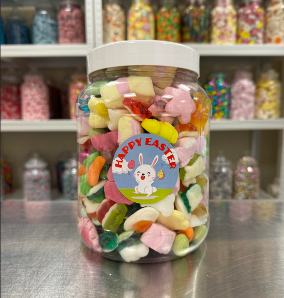 Easter Pick N' Mix Sweets, Chocolate & Marshmallow Jar 1.5kg