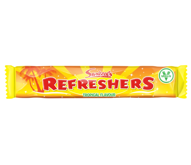 Swizzels Refreshers Tropical Flavour Bar 18g