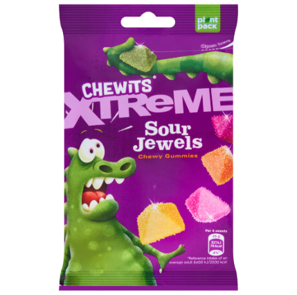 Chewits Jewels Sour Mix 125g