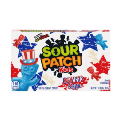 Sour Patch Red, White & Blue Theatre Box 87g