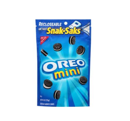 Oreo Mini Cookies Snak Sak 226g