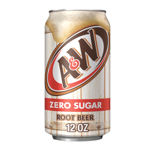 A&W Zero Root Beer 355ml