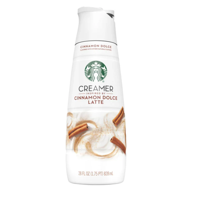 Starbucks Cinnamon Dolce Latte Liquid Creamer 828ml - Best Before 8th July 2025