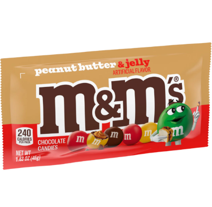 M&M’s Peanut Butter & Jelly 46g