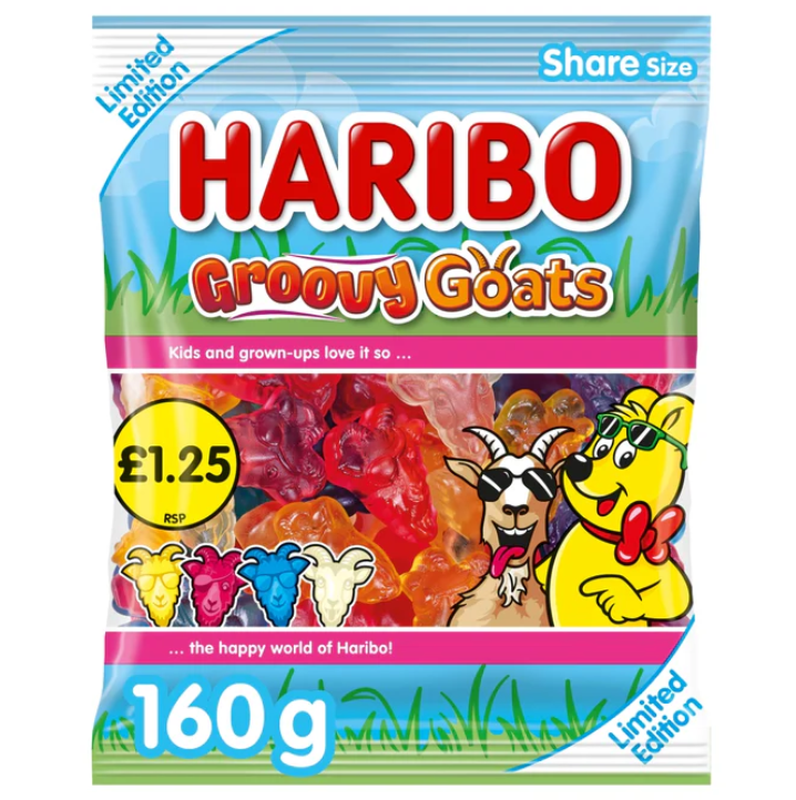 Haribo Groovy Goats 160g