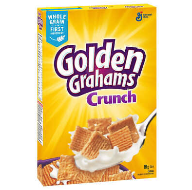 Golden Grahams Crunch Cereal 331g