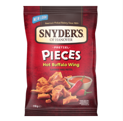 Snyder's Pretzel Pieces Hot Buffalo Wing 110g