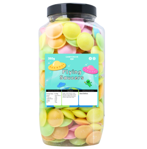 Flying Saucers Jar 350g
