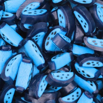 Peelable Blue Raspberry Liquorice Slices