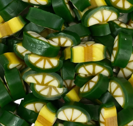 Peelable Lemon & Lime Liquorice Slices